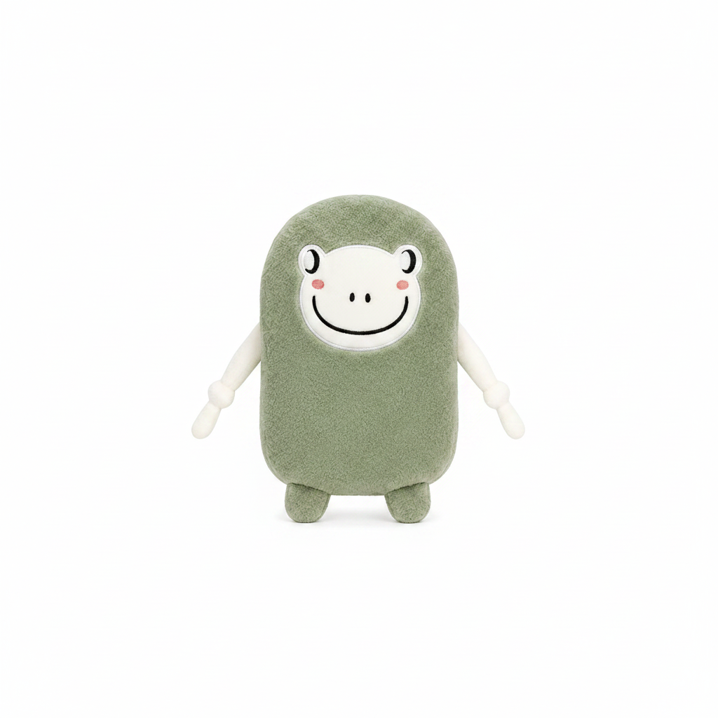 Mini Bouillotte Peluche Croaky