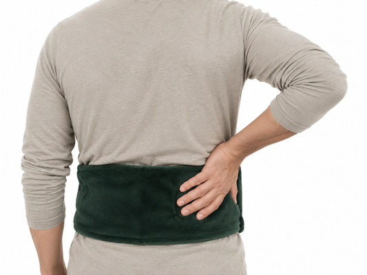 Bouillotte pour le dos : soulager lombaires et cervicales naturellement
