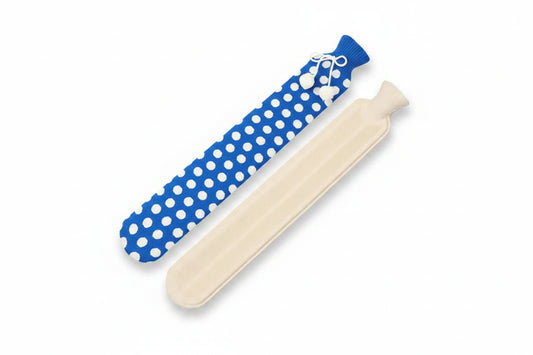 Bouillotte XXL Pois blancs