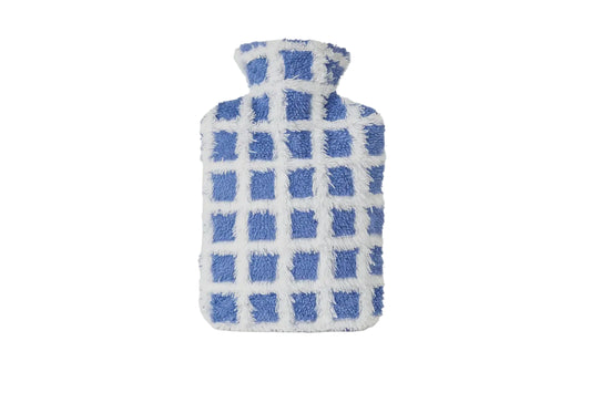 Bouillotte a Carreaux Bleu