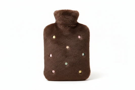 Bouillotte a eau chaude Marron