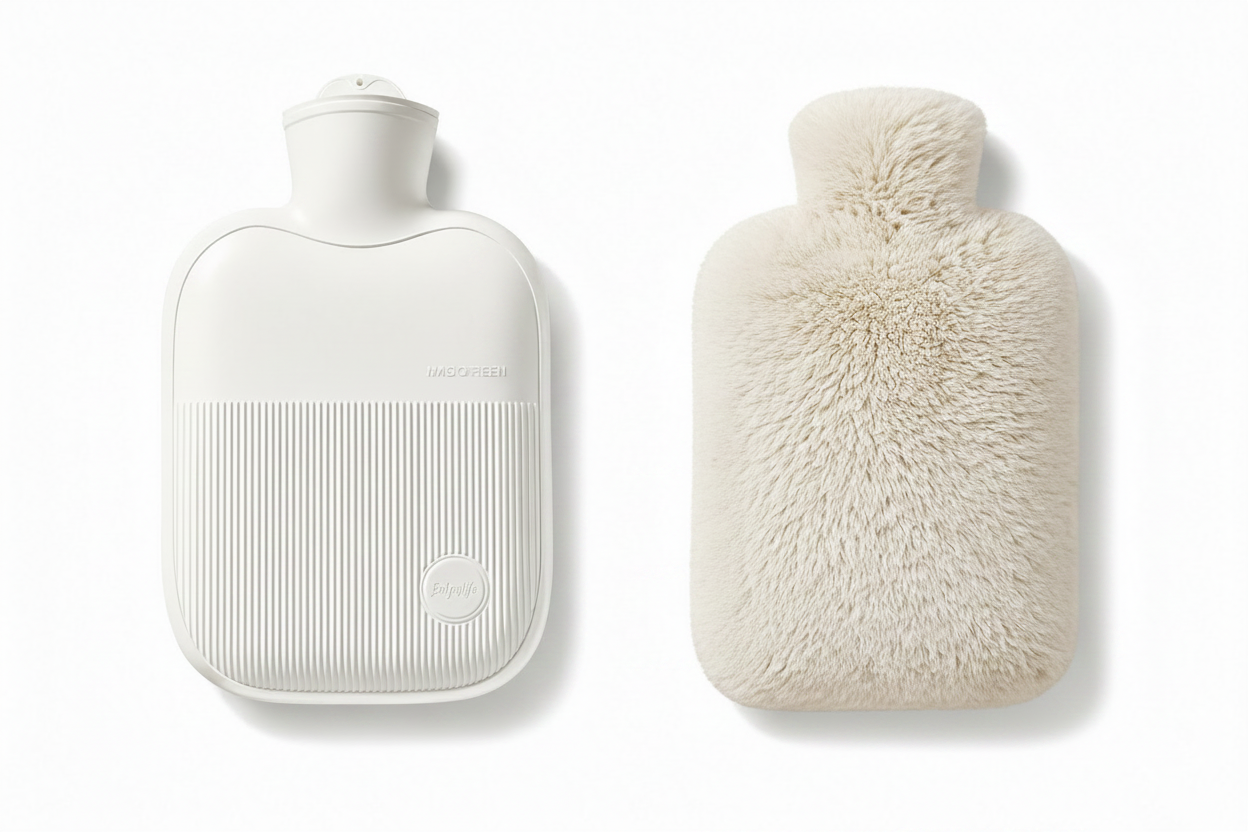 Bouillotte avec Housse en Peluche